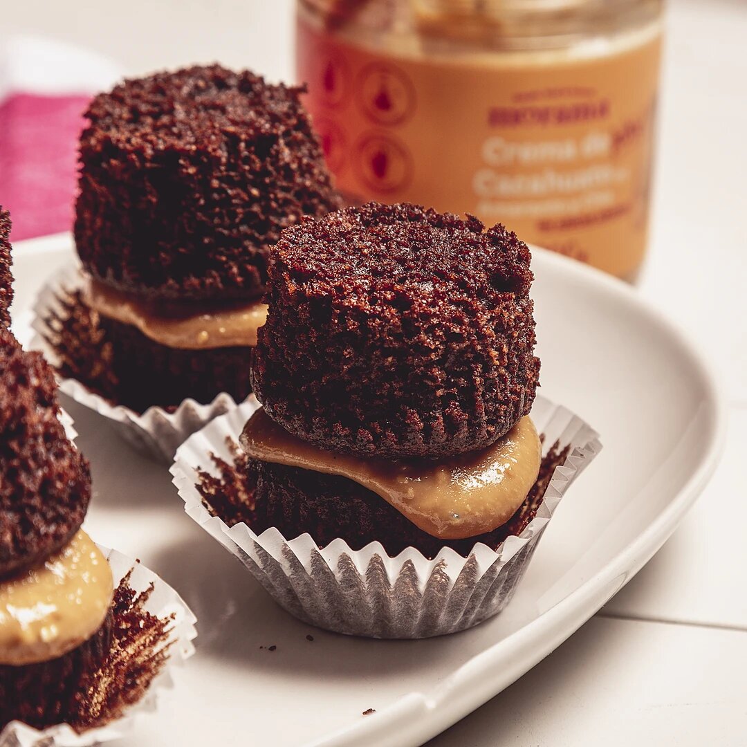 Peanut butter brownies