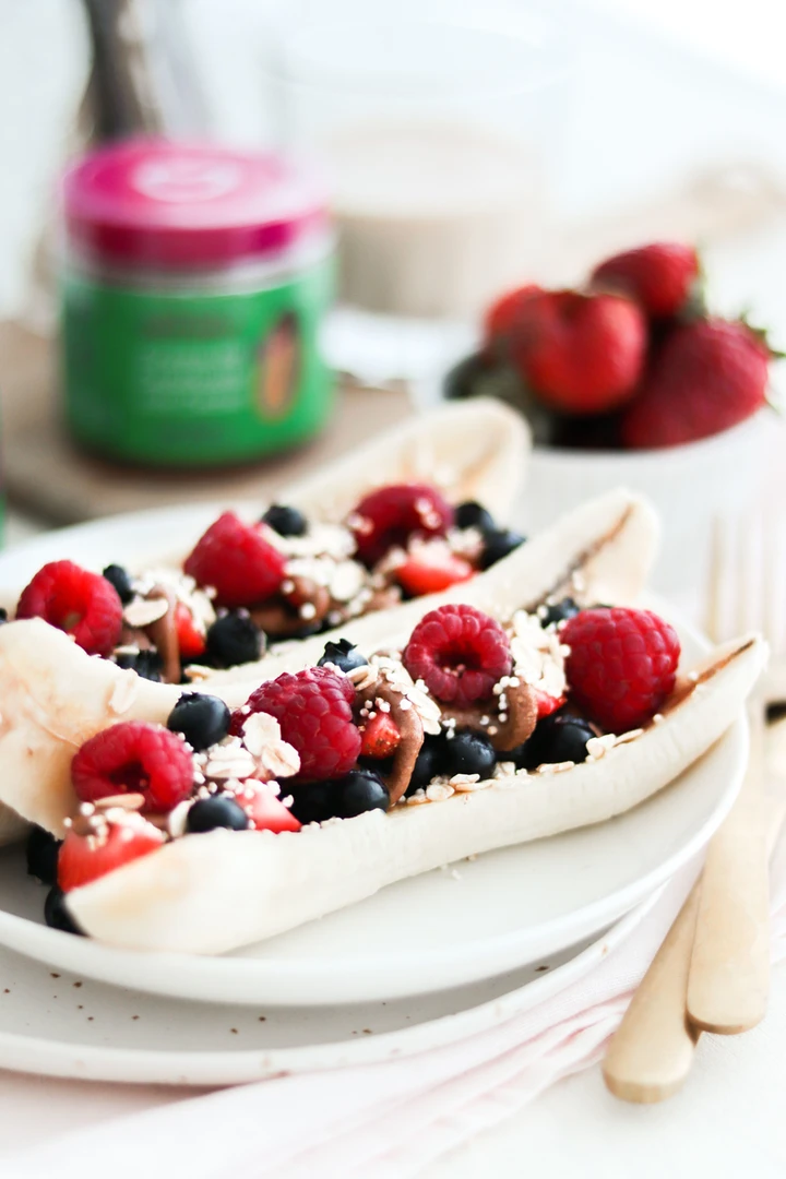 Healthy Banana Splits
