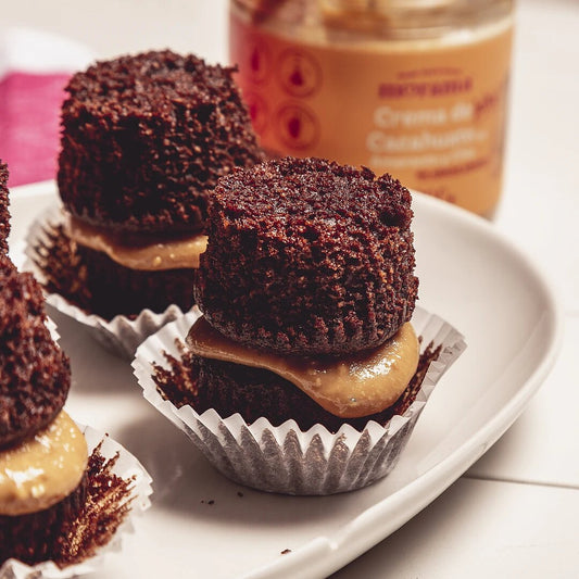 Peanut butter brownies