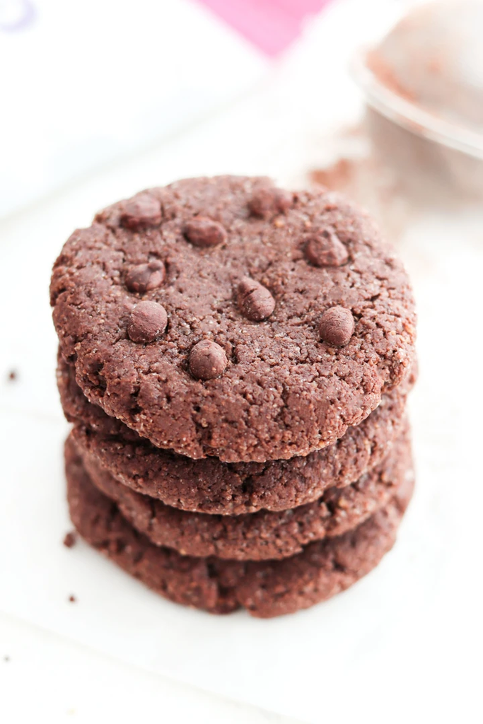 Double Chocolate Chickpea Cookies